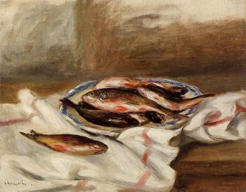 皮埃爾 奧古斯特 雷諾阿 Still Life with Fish 皮埃爾 奧古斯特 雷諾阿 Still Life with Fish